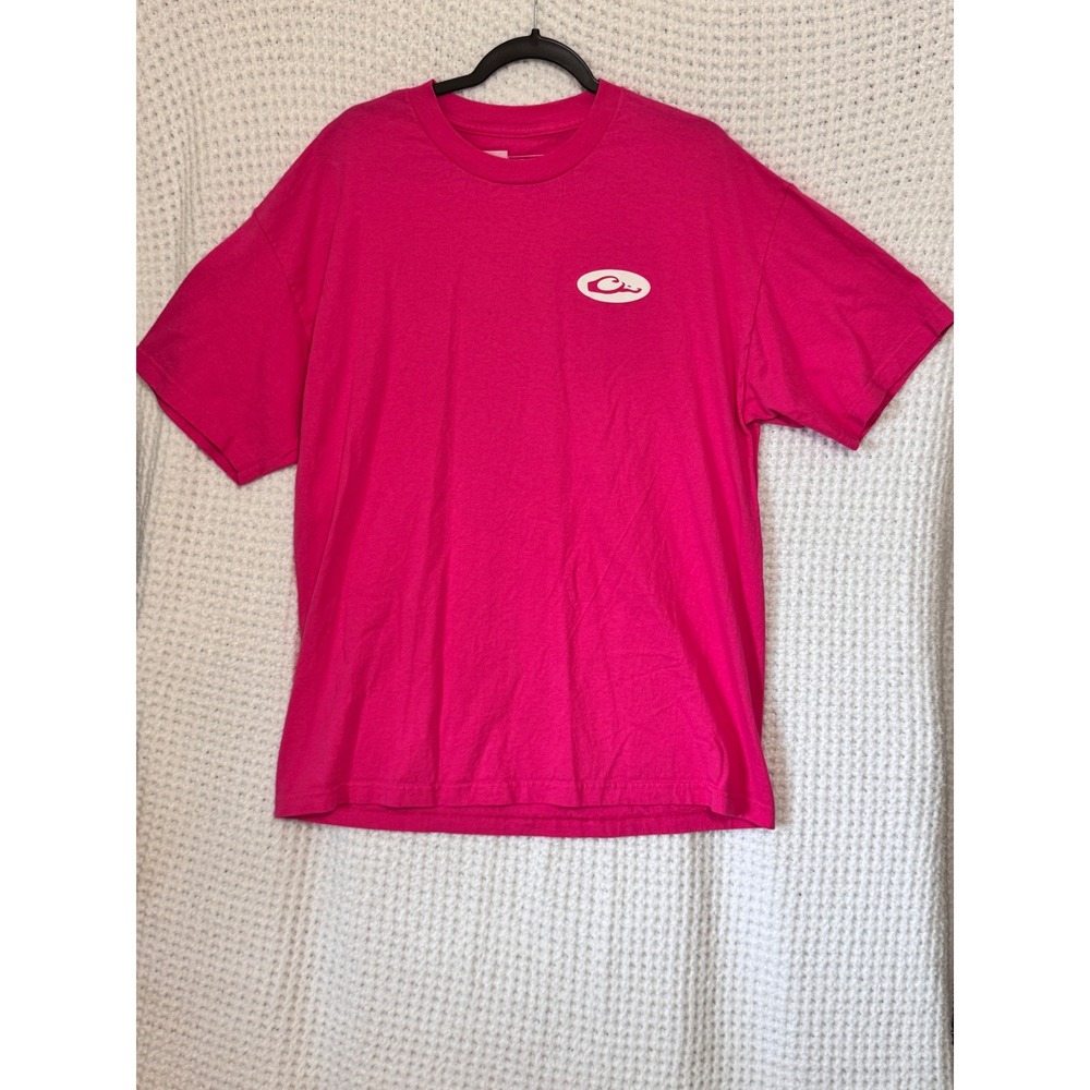 Drake Clothing Company Pink T Shirt XL Womens Short Sleeve Casual Tee